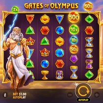 BetSpino - Gates of Olympus Slot - Mythologische Spanning
